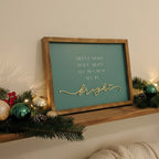 "Silent Night" Holiday Art