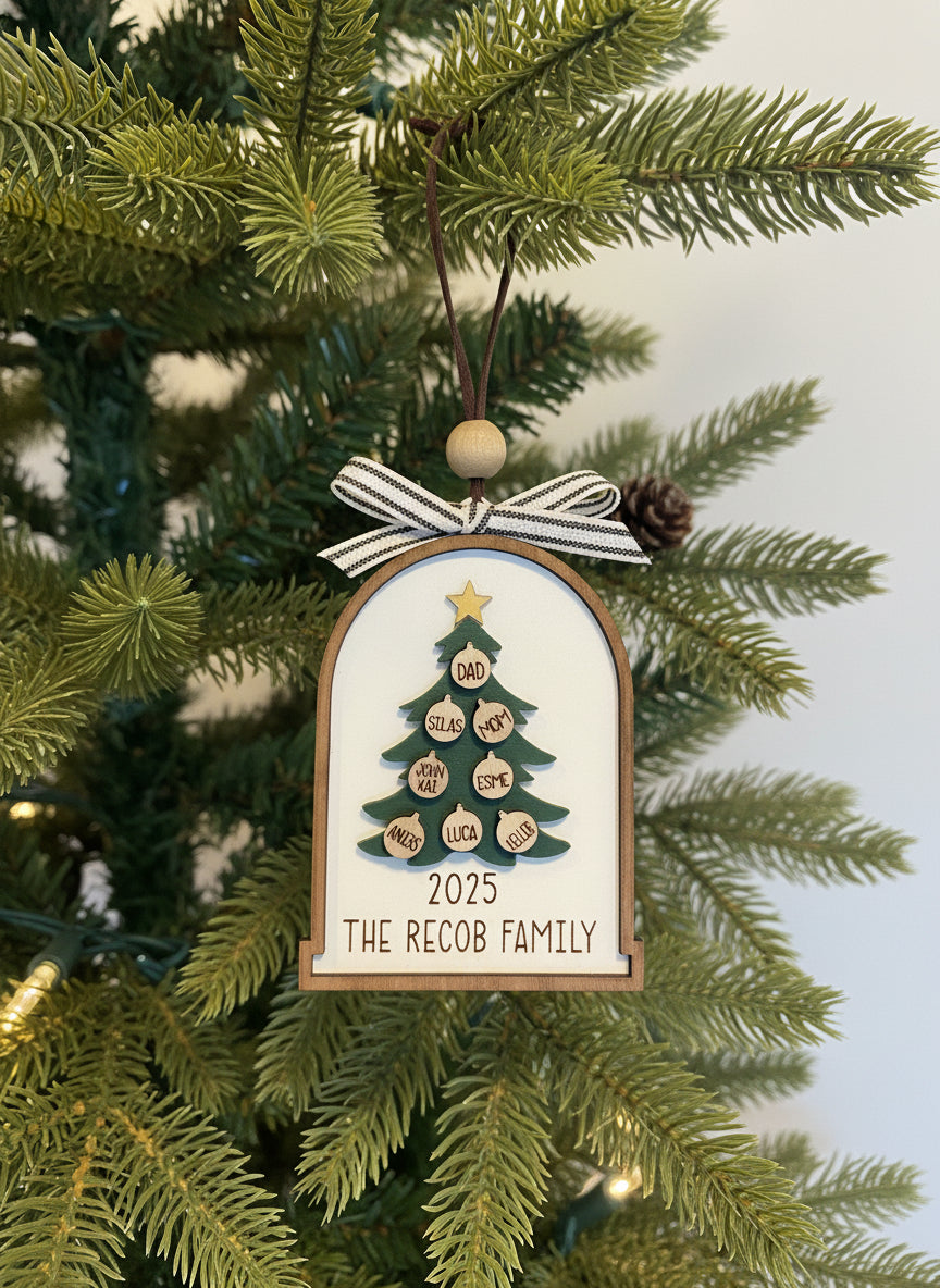 Custom Family Ornament