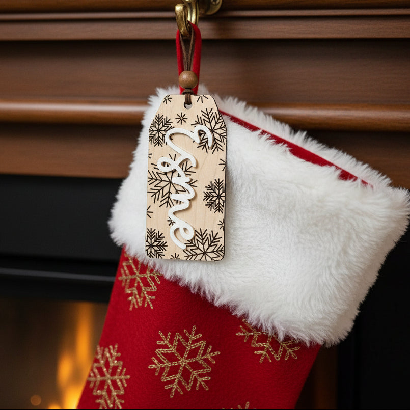 Custom Stocking Tag