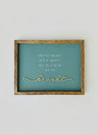 "Silent Night" Holiday Art