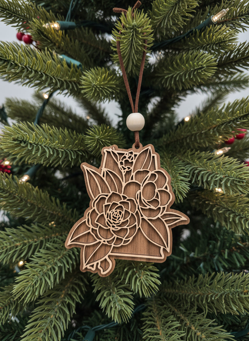 State Flower Ornament