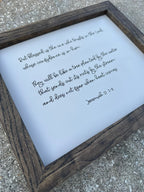 Jeremiah 17: 7-8 Scripture Sign