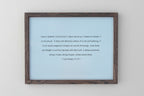 Corinthians "Love" Scripture Sign
