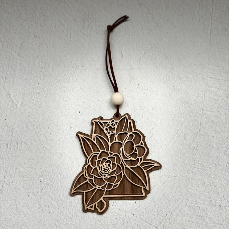 State Flower Ornament