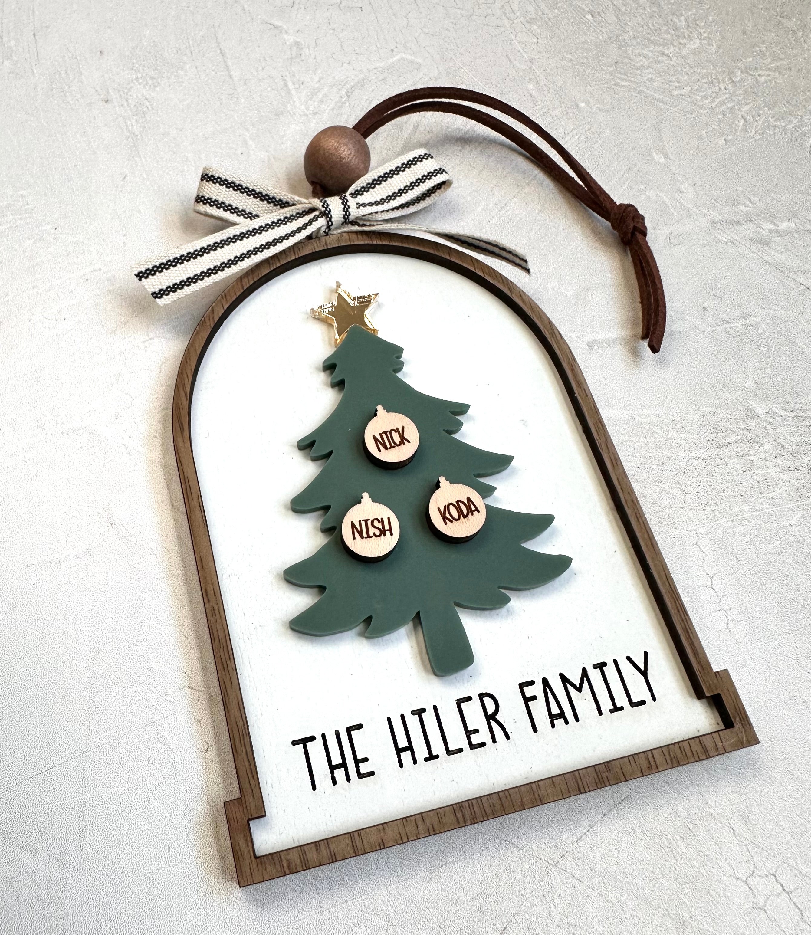 Custom Family Ornament