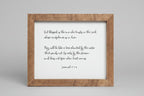 Jeremiah 17: 7-8 Scripture Sign