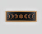 "Luna" Moon Solstice Wood Art
