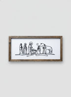 Nativity Line Art