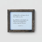 Jeremiah 17: 7-8 Scripture Sign