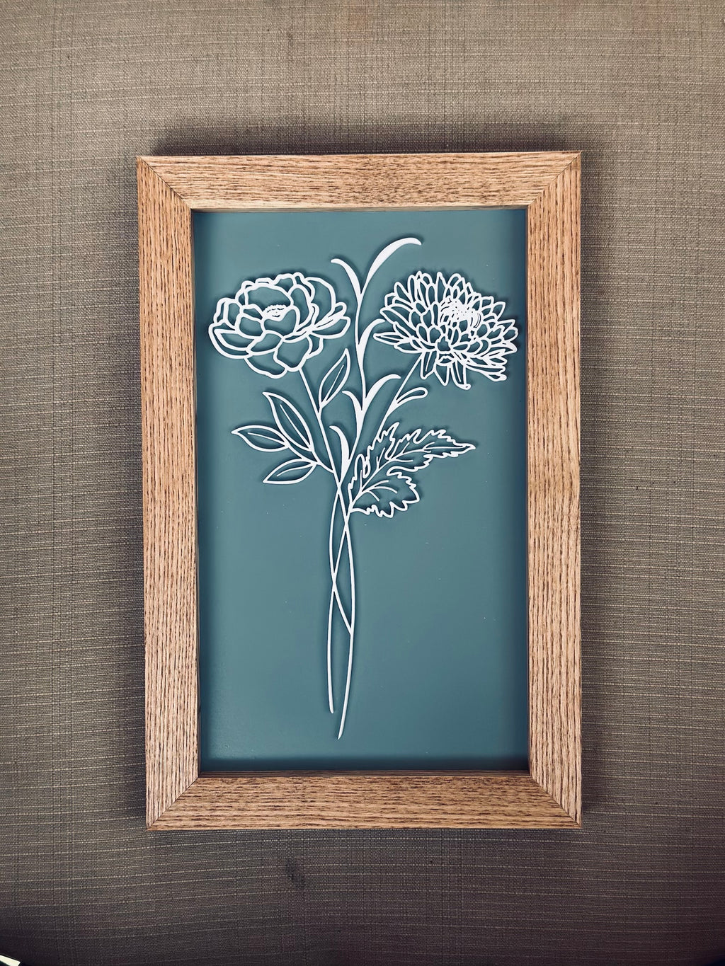Custom Birthflower Art