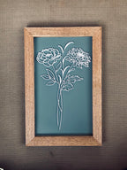 Custom Birthflower Art