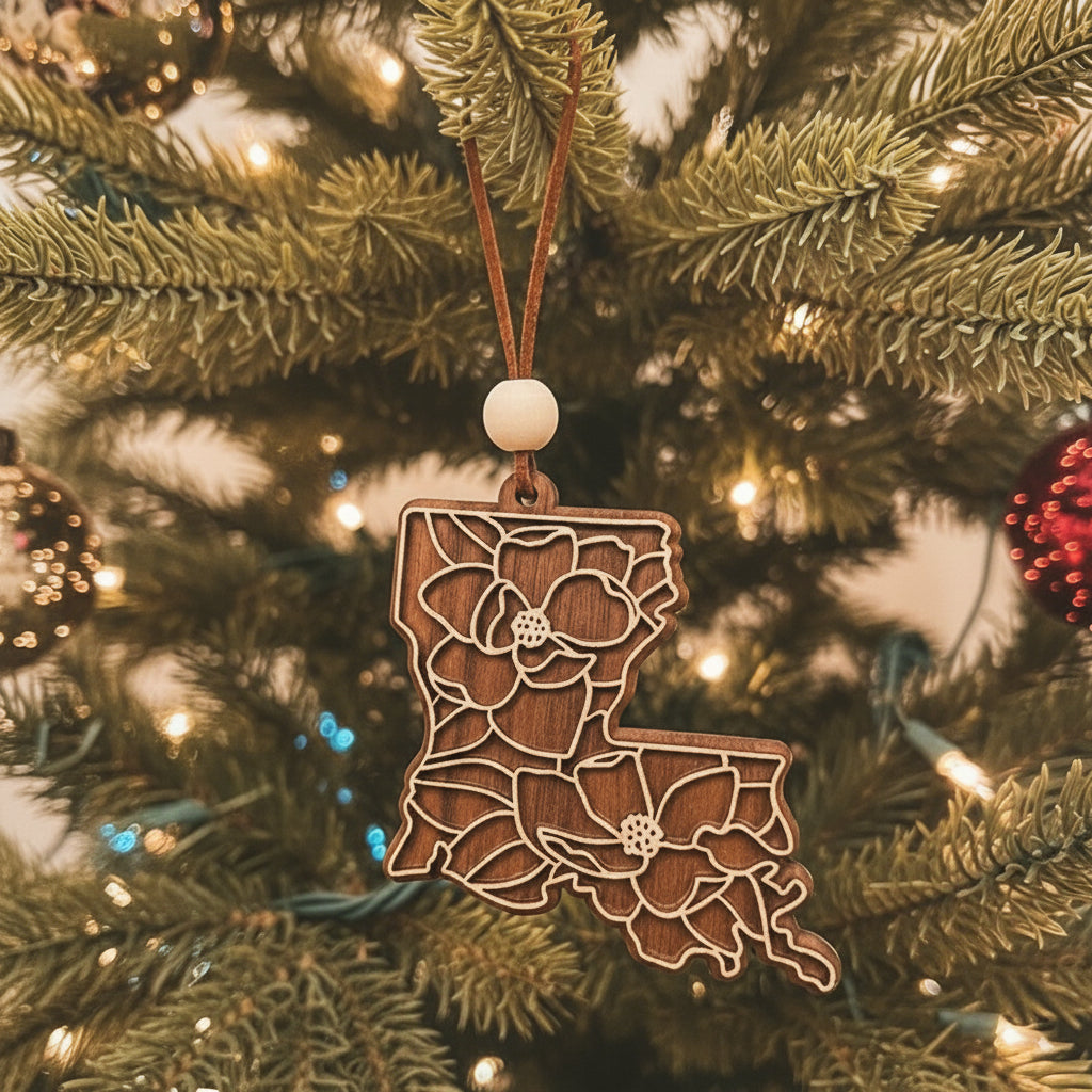 State Flower Ornament