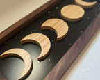 "Luna" Moon Solstice Wood Art