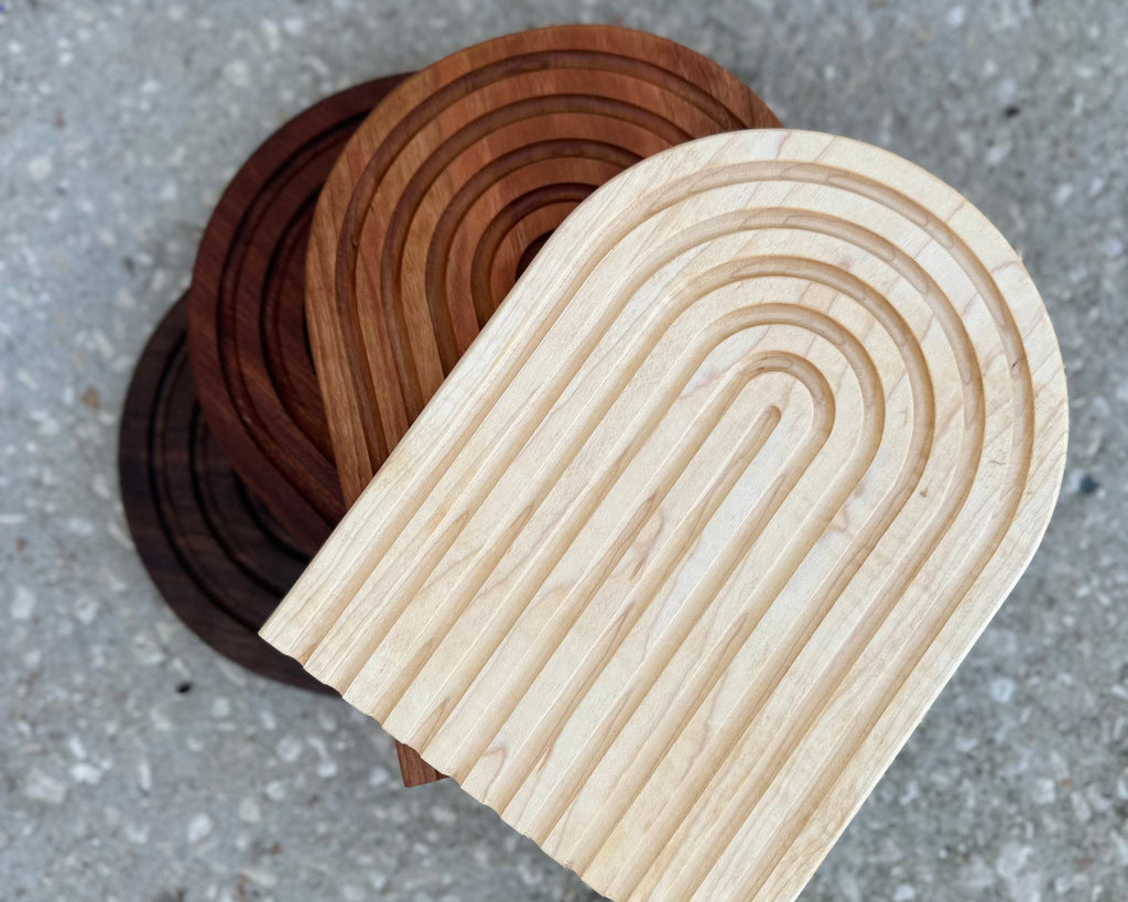 Wooden Arch Tray