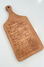 CustomHandwritten Cherry Engraved Tray