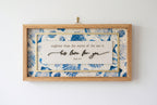 Mightier Than the Waves | Biblical Wood Sign