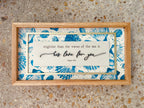 Mightier Than the Waves | Biblical Wood Sign